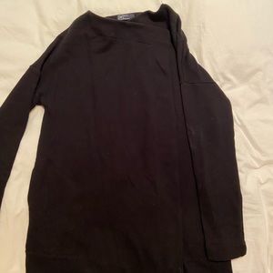 Black long sleeve cardigan